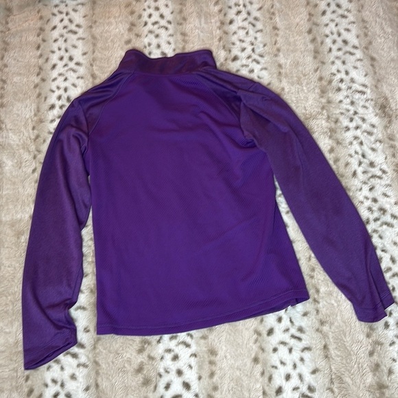 Champion Long Sleeve Half Zip Top Size L 10-12 - Picture 8 of 9